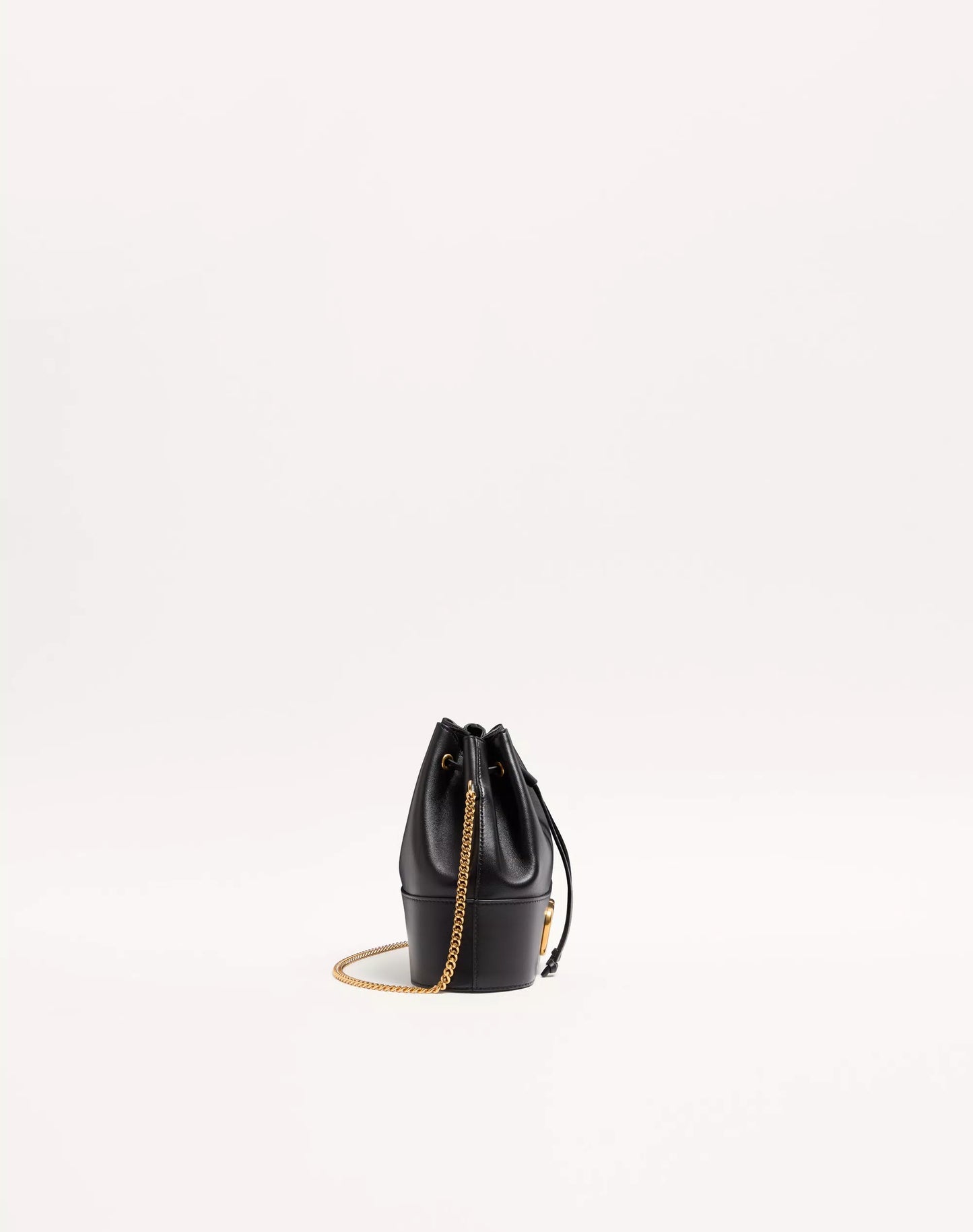 Mini Bucket Bag In Nappa With Vlogo Signature Chain With Box