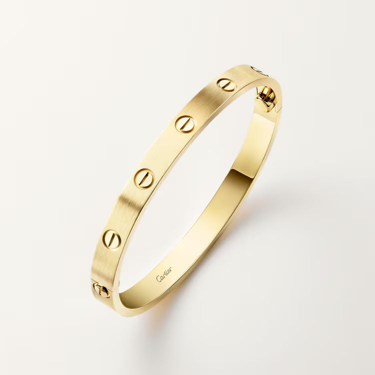 LOVE bracelet, classic model, brushed