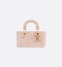 Powder Pink Cannage Lambskin