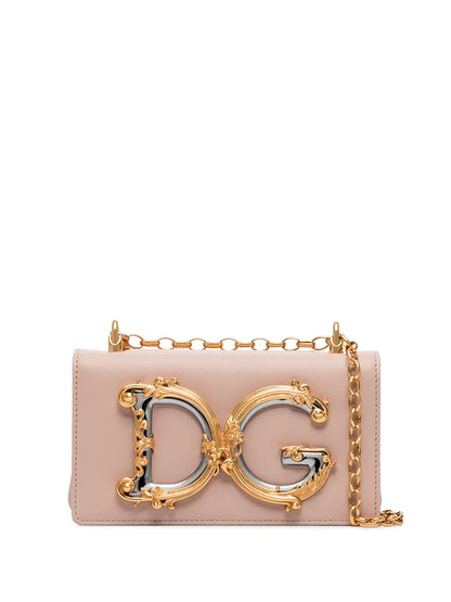 DG Girls leather phone bag