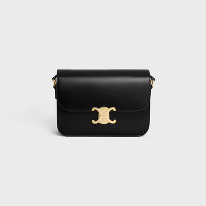 CLASSIQUE TRIOMPHE BAG IN shiny calfskin