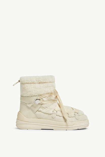 Insolux Faux Fur & Suede Snow Boots