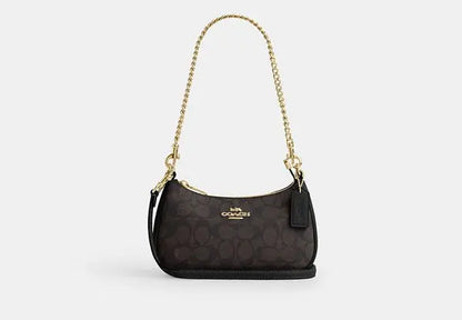 Teri mini crossbody bag in signature canvas