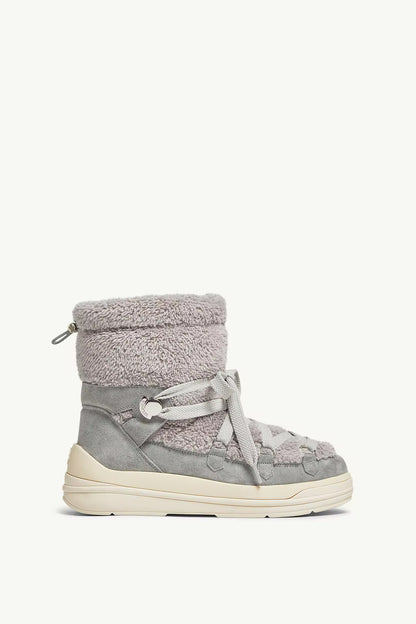 Insolux Faux Fur & Suede Snow Boots