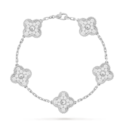 Vintage Alhambra bracelet, 5 motifs