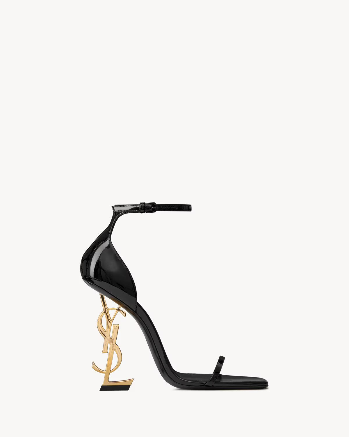 Opyum Sandals In Patent Leather 11cm With Box