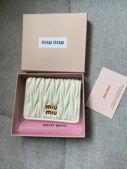 Miu Wallet With Box