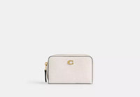 polished pebble leather/Brass/Chalk