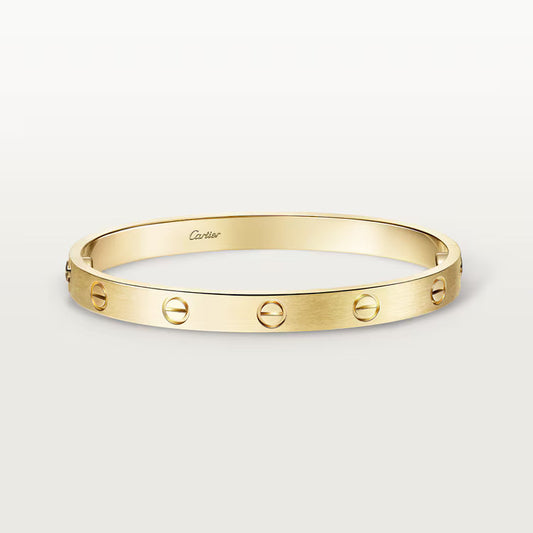 LOVE bracelet, classic model, brushed