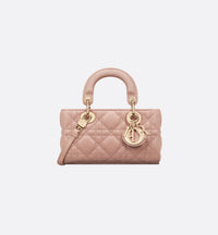 Rose des Vents Cannage Lambskin