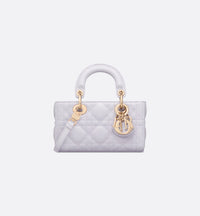 Lilac Cannage Lambskin